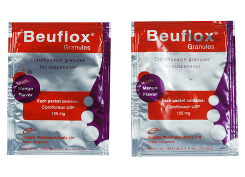 Picture of Beuflox 125mg Sachets